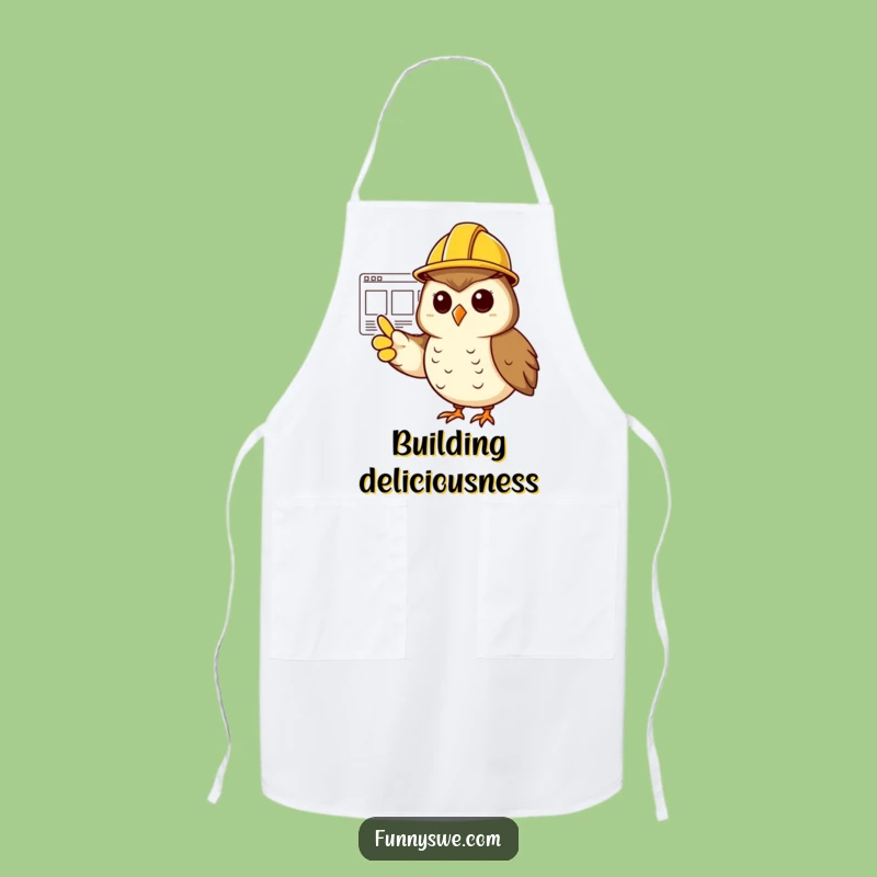 Funny Owl Project Manager Apron - Cook Up Brilliant Plans Gift