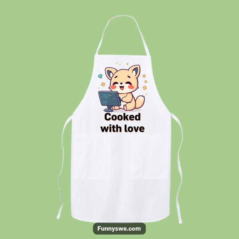 Funny Debugging Apron - Cook Up Code with a Smile!