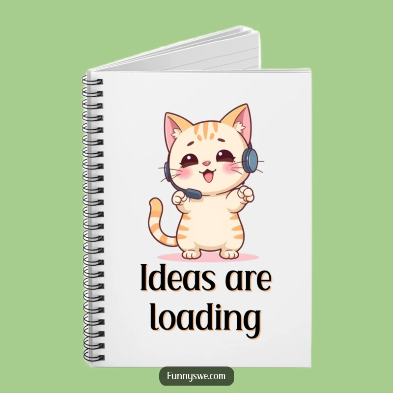 Funny Cat Gamer Notebook: Log Your Strategies with Feline Focus, Great Funny Gift