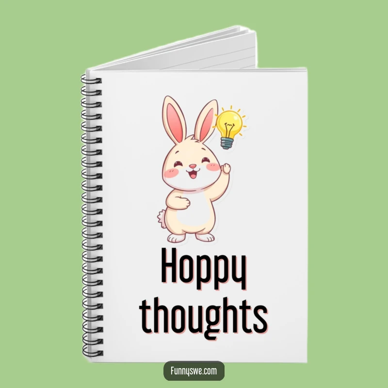 Funny Bunny Inspiration Notebook: Humorous Journal for Ideas